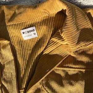 Cisono Mustard Corduroy Jacket
